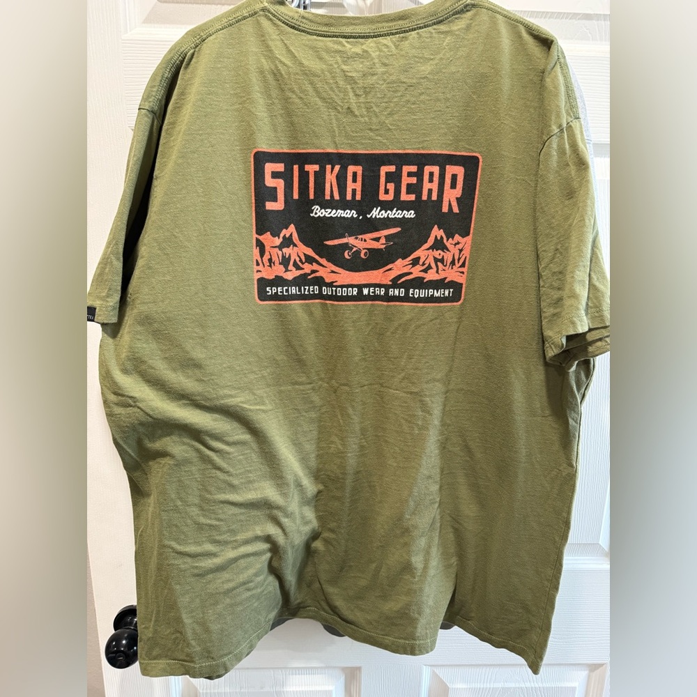 Men’s SITKA Gear Cotton Logo T Shirt size 2XL